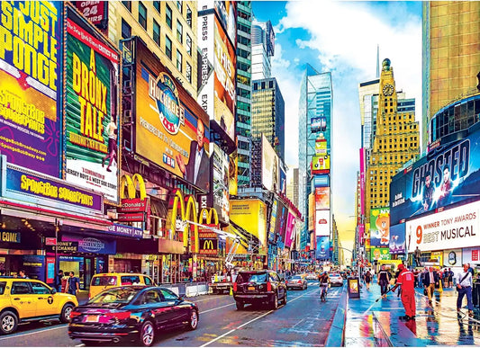 RoseArt - Kodak Premium - Times Square - 1000 Piece Jigsaw Puzzle for Adults
