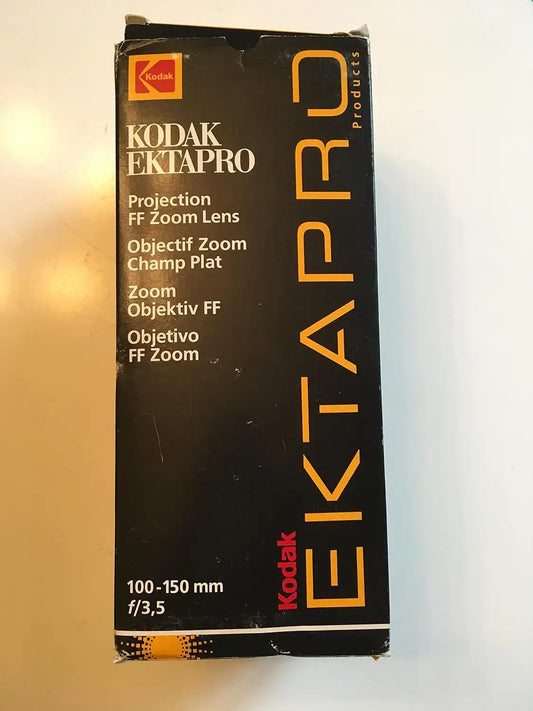 Kodak 100 to 150 mm f/3.5 Flat Field Zoom Projection Lens for Kodak Slide Projector