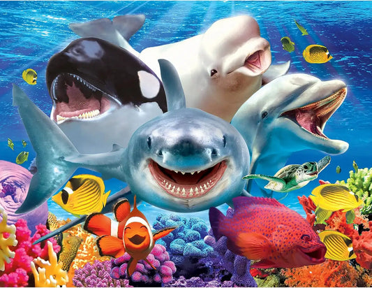 RoseArt - Kodak Premium - Ocean LOL - 100 Piece Jigsaw Puzzle for Kids and Adults