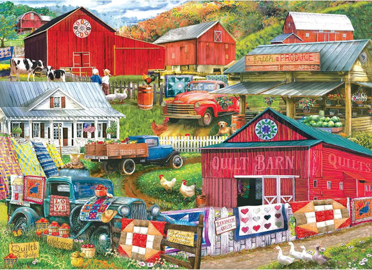 RoseArt - Kodak Premium - Country Compilation - 1000 Piece Jigsaw Puzzle for Adults