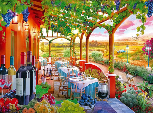 RoseArt - Kodak Premium Cork - Wine Country - 1000 Piece Jigsaw Puzzle for Adults