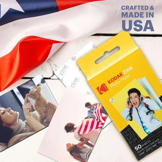 Kodak 2x3ʺ Premium Zink Paper 100 Pack Scrapbook Bundle
